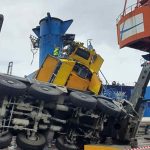 Tragedia en El Musel: Dos muertos y cuatro heridos en brutal accidente con grúas
