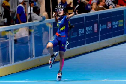 selección Colombia patinaje campeona velocidad en Italia, 2024