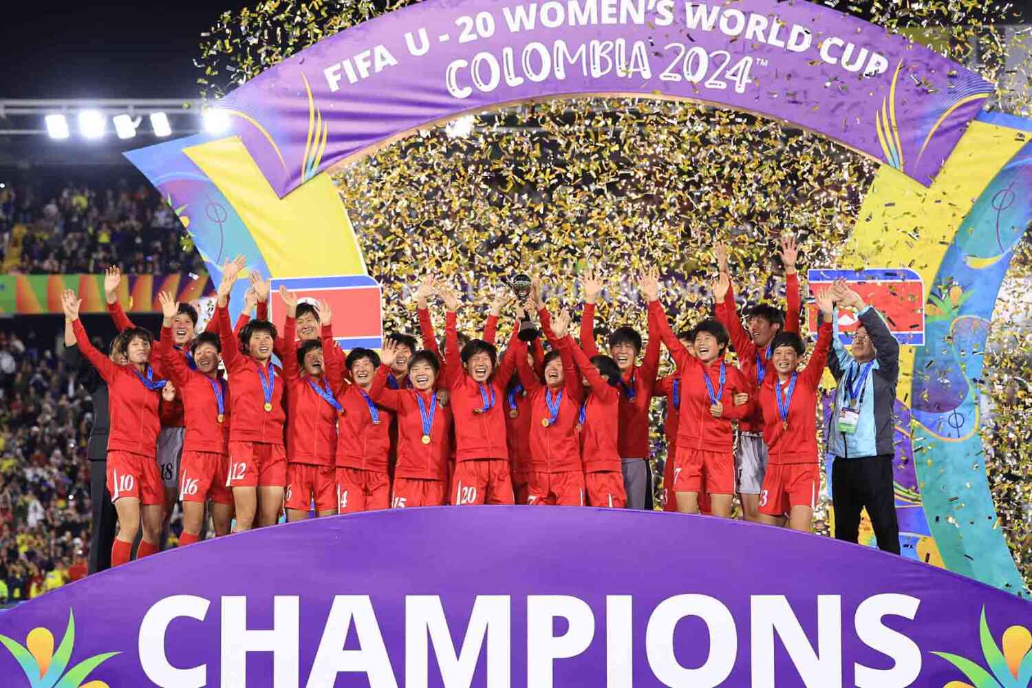 Corea del Norte se corona campeona del Mundial Femenino Sub-20 en Colombia