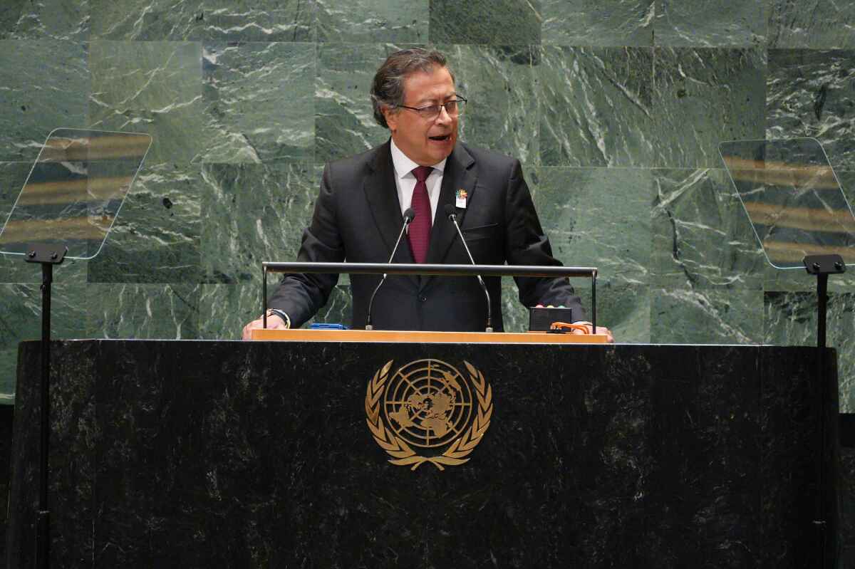 Discurso de gustavo petro ante la ONU este martes 24 de septiembre