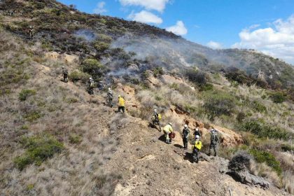 Controlan incendio forestal en inmediaciones de Doña Juana tras 24 horas de labores