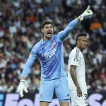 Courtois se pierde el clásico por una lesión muscular