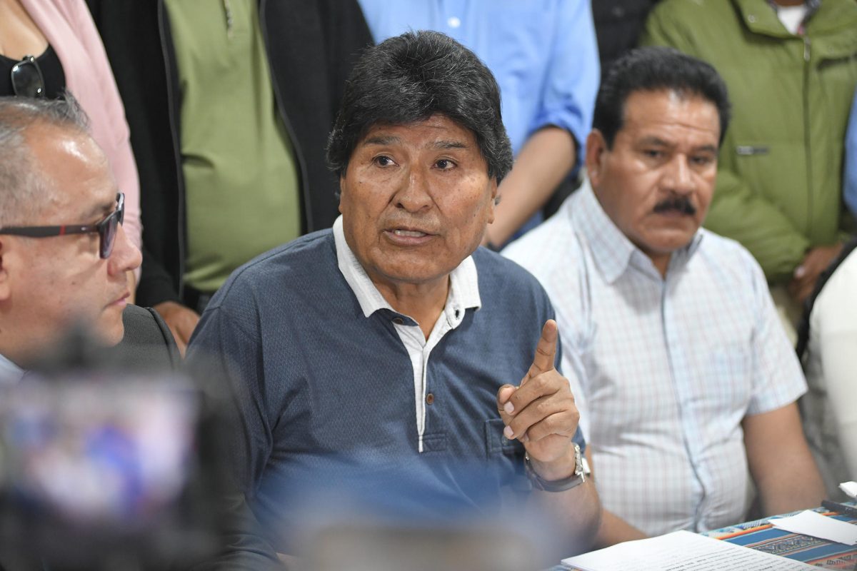Fiscal boliviana anuncia orden de aprehensión para que Evo Morales