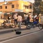 Choque en motocicleta deja un patrullero de la policía muerto y su compañera gravemente herida en Barranquilla