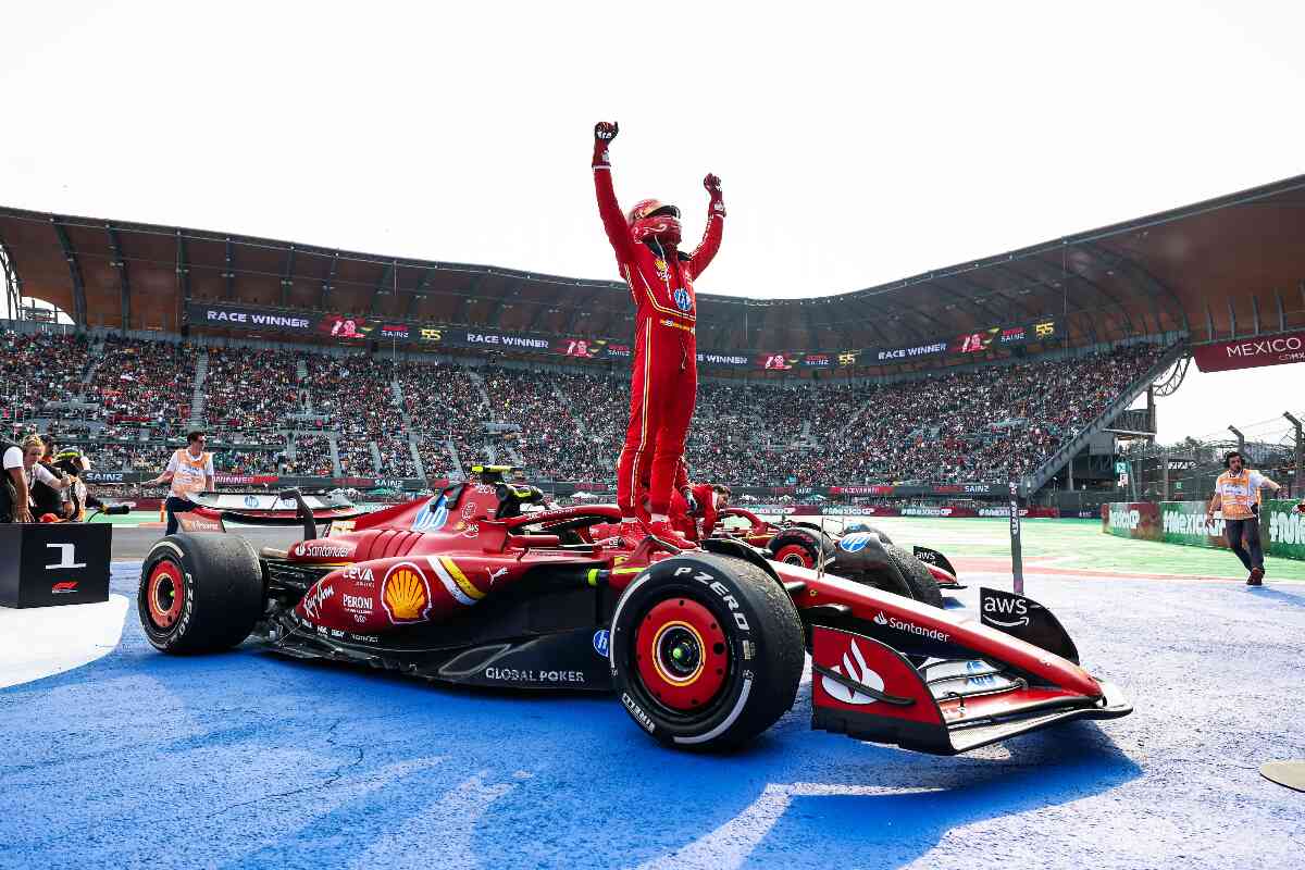 Carlos Sainz domina el GP de México y firma una victoria histórica para Ferrari