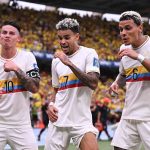 Colombia golea a Chile y se afianza en el segundo lugar de las Eliminatorias
