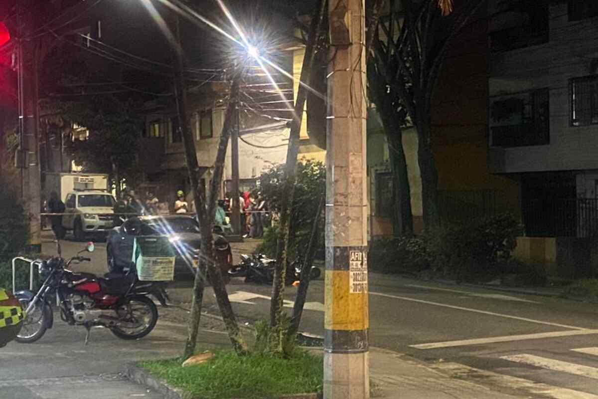 escolta mata a un ladron en medio de un fleteo en medellin