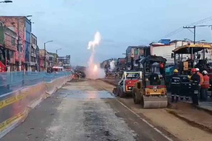 Explosión en obra de la Primero de Mayo: Cierre vial y daños materiales en Bogotá