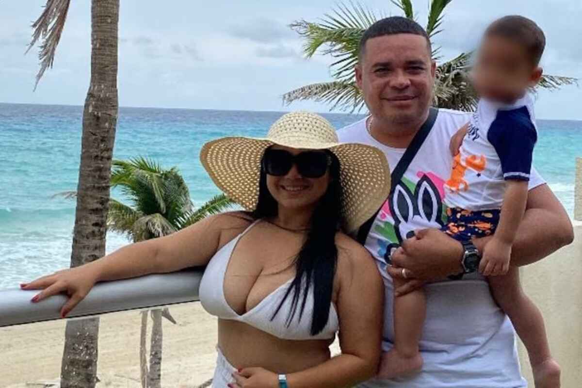 Ailin Vanesa Pautt, Edwin Fernando Núñez y su pequeño hijo de tan solo 1 año-familia colombiana hallada con vida en México