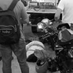Un choque contra una plancha de grúa cobró la vida de dos personas en la mañana de este miércoles en el Soterrado de Parque del Río, Medellín.