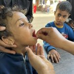 La OMS reanuda la vacunación infantil contra la polio en el norte de Gaza