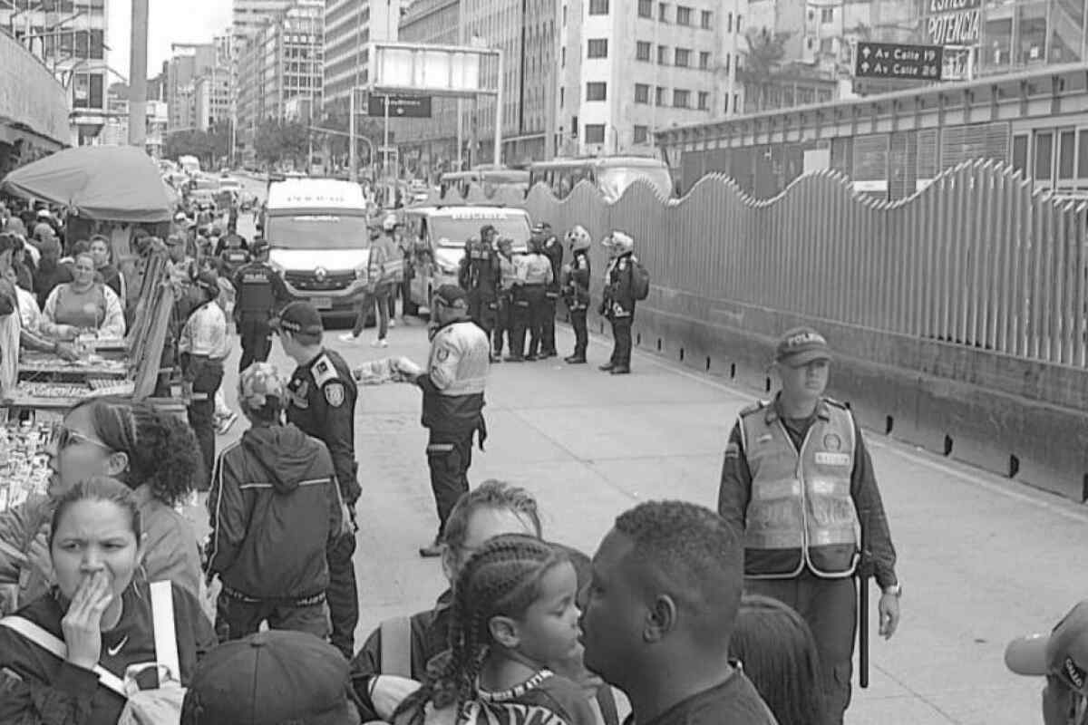 Terror en el centro de Bogotá: sicario asesina a dos personas en San Victorino