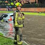 Lluvias desatan caos en Bogotá: Carrera Séptima inundada y cierre de vías