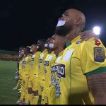 11 jugadores de Bucaramanga sancionados por protestar con cinta en la boca