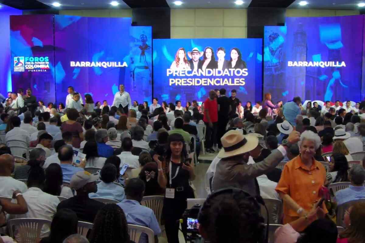 foro precandidatos centro democrático en Barranquilla-noviembre 2024