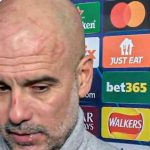 Guardiola explica por qué apareció con heridas en la cara tras el partido City vs Feyenoord