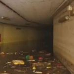 El parking del centro comercial Bonaire sigue bajo el agua. Las imágenes del dron son impresionantes
