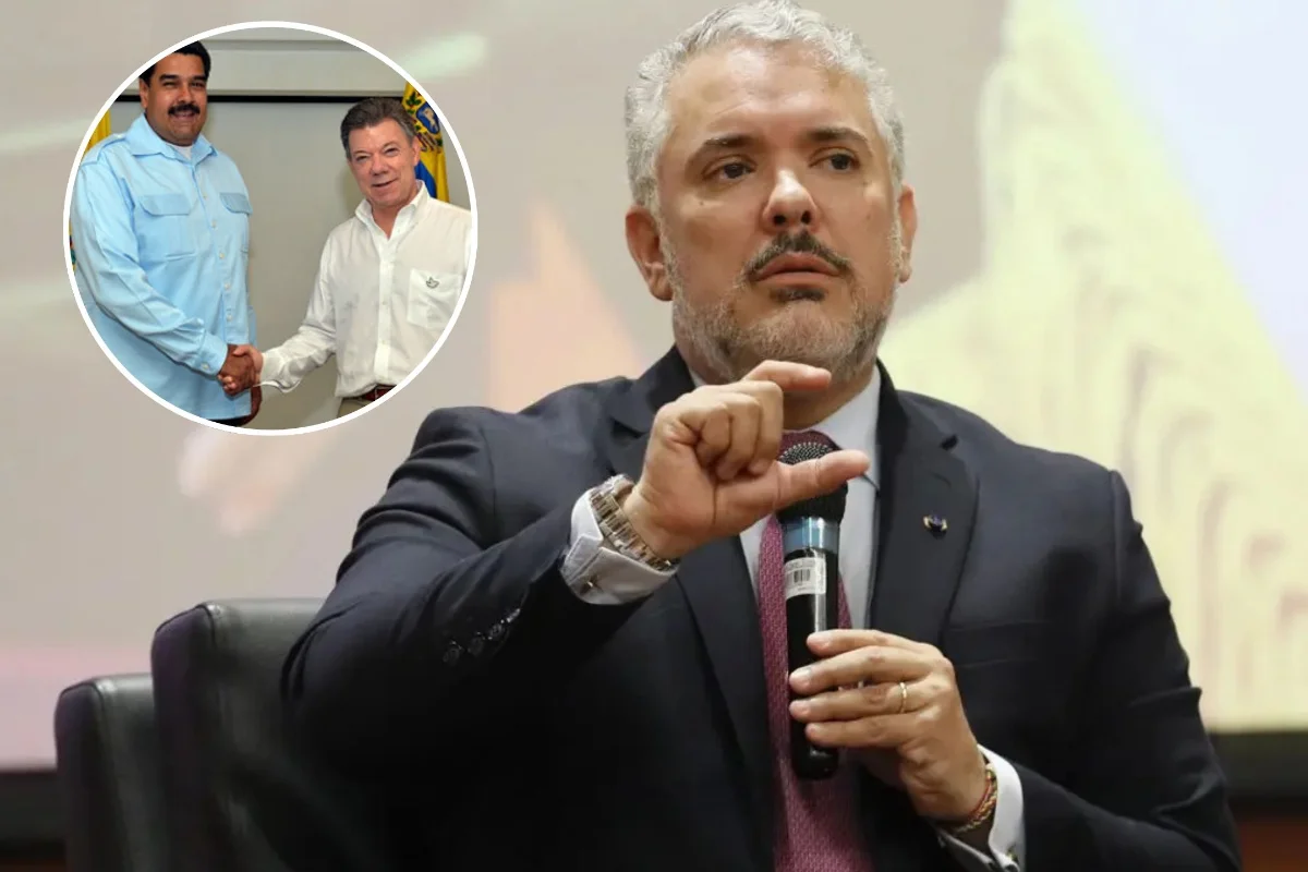 Iván Duque Responde a Juan Manuel Santos sobre Maduro