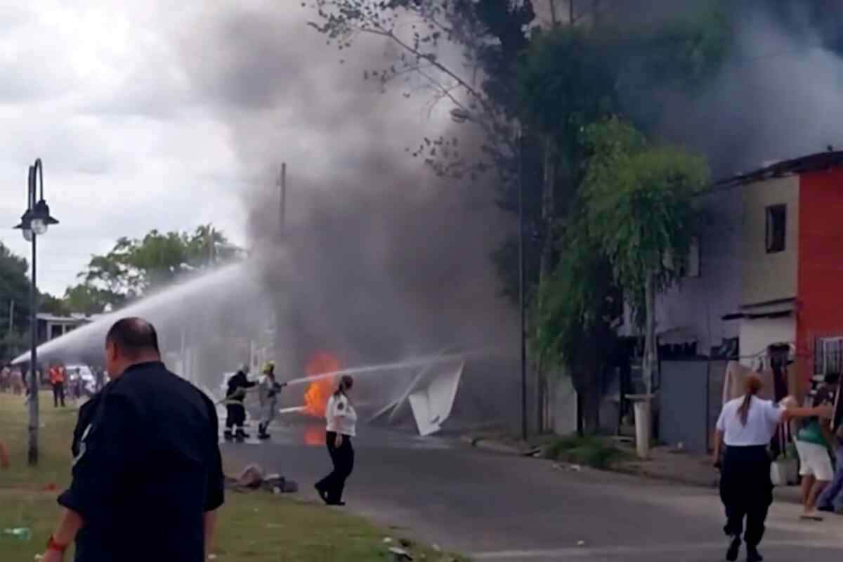 buenos aires-Tragedia aérea en San Fernando: avión privado se estrella y cobra dos vidas