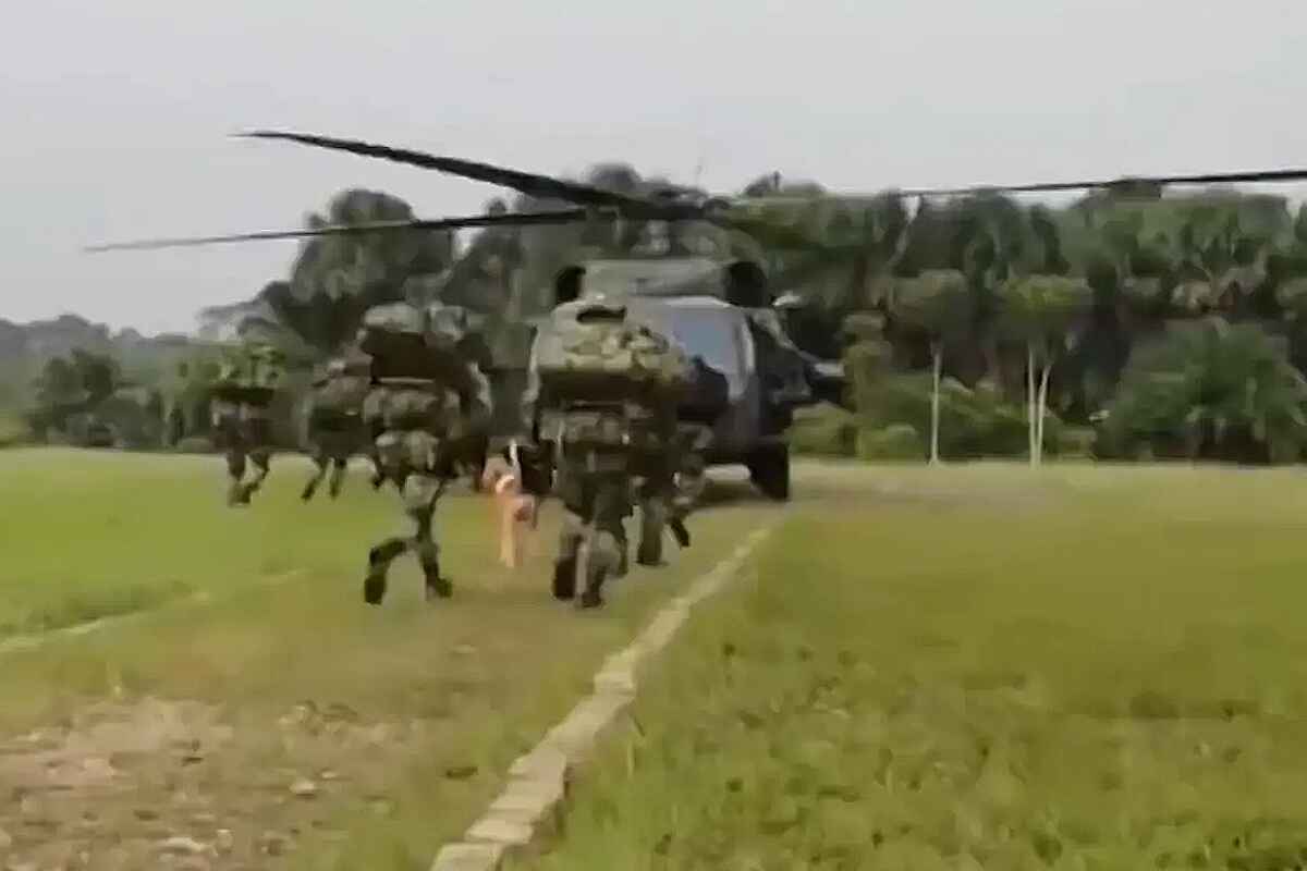 cuatro militares muertos en operación aérea en cáceres, antioquia