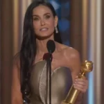Demi Moore gana su primer Globo de Oro a mejor actriz por ‘The Substance’