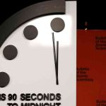 El Reloj del Juicio Final marca 89 segundos para la medianoche