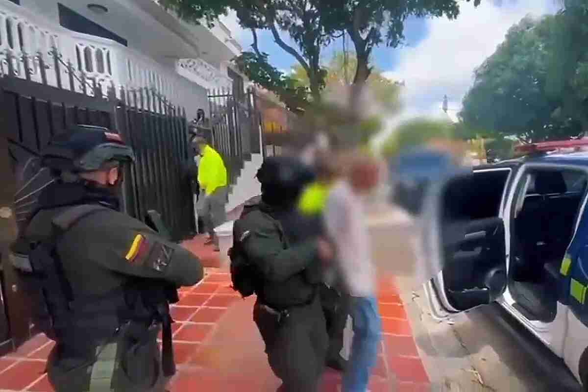 Policía captura a alias 'Mou', presunto enlace entre el Clan del Golfo y el Cartel de los Balcanes
