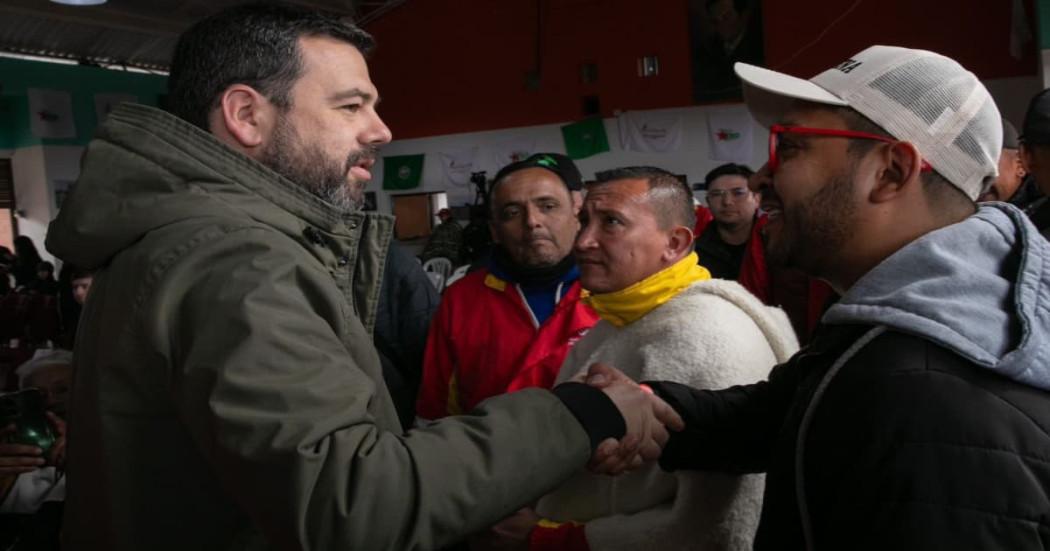Alcalde Galán y Gabinete Distrital asisten a sesión del concejo en Sumapaz