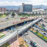 Ciclopuente - El IDU verificó los avances del ciclopuente de la calle 80 con av. Boyacá