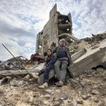 Los gazatíes, tras volver a Netzarim - No han dejado nada en pie