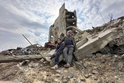 Los gazatíes, tras volver a Netzarim - No han dejado nada en pie
