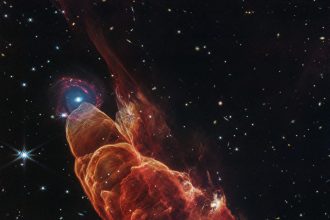 El telescopio espacial James Webb muestra la naturaleza de un tornado cósmico