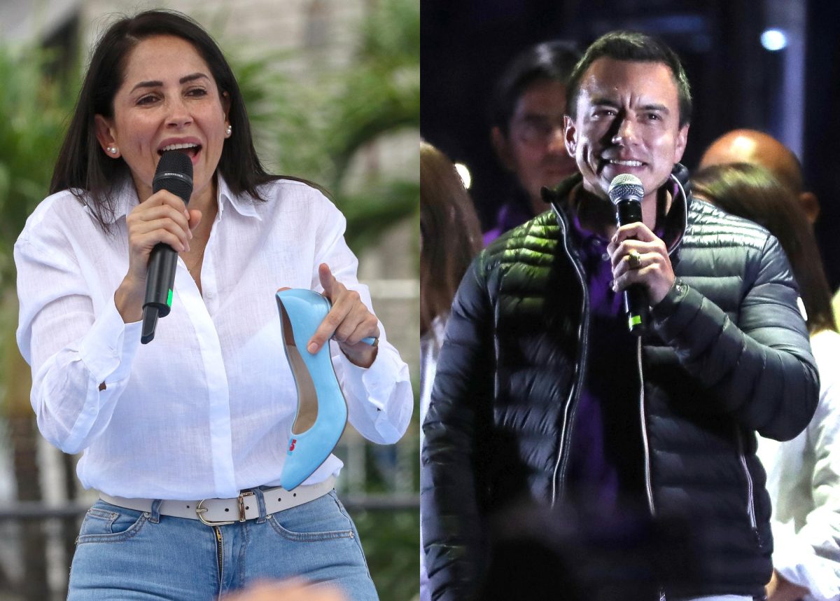 Noboa y González inician debate con acusaciones mutuas de mentir y presentar cifras falsas