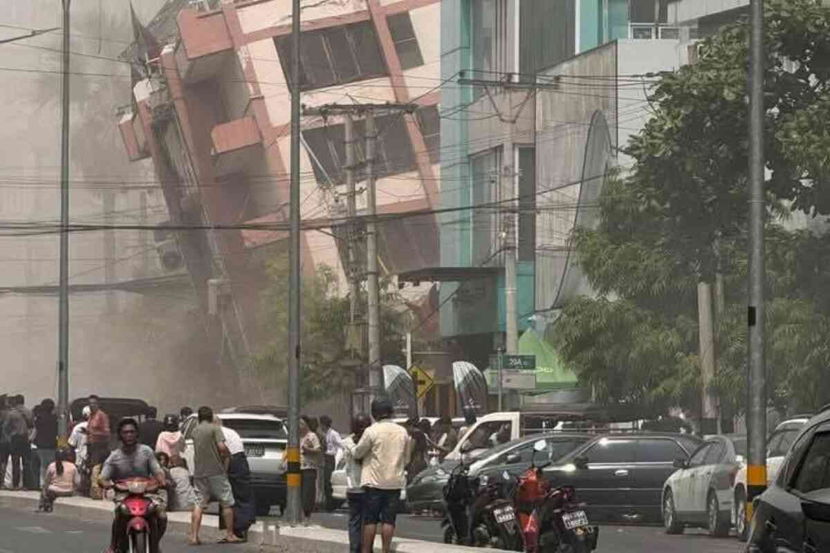 Potente terremoto de 7,7 golpea Myanmar y Tailandia causando caos y evacuaciones en Bangkok