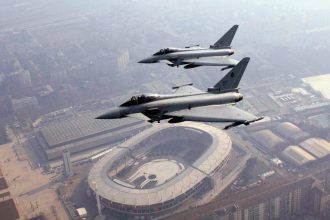 Italia desplegará eurofighters y un destructor para la seguridad en el funeral del papa