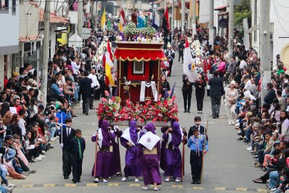 Pamplona, la 'Ciudad Mitrada' de Colombia, mantiene vivas las tradiciones de Semana Santa