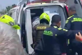 Ataque a patrulla en Caucasia deja un uniformado herido y dos delincuentes neutralizados