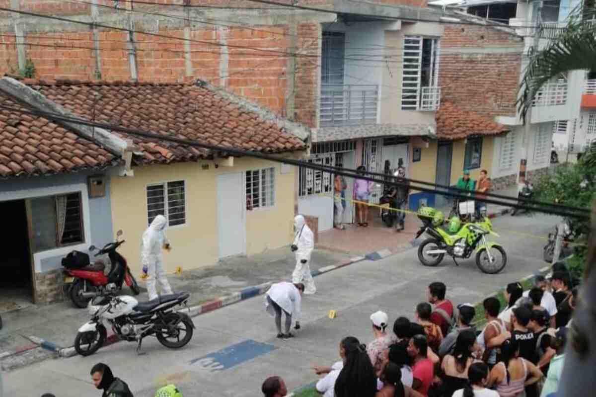 Sicarios asesinan a tres personas en barrio residencial de Tuluá: investigan relación con microtráfico