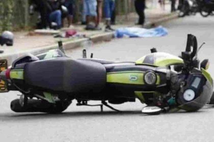 Tragedia en la calle 45 de Bucaramanga: cable decapitó a motociclista