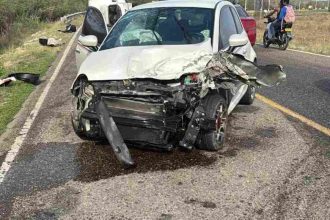 marrugo- Accidente de tránsito involucra a dos jugadores de Real Cartagena en la Ruta 90