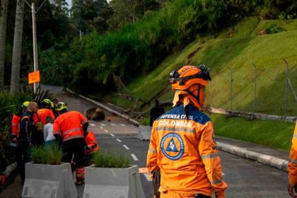 Evacuación en Medellín: sigue cerrado el paso en Los Balsos por deslizamiento