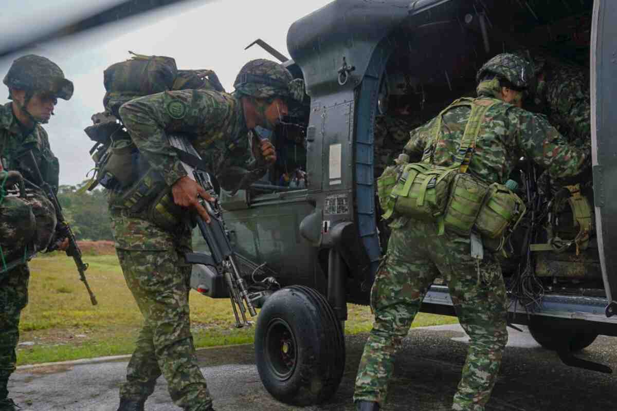 Fuerzas Militares despliegan 3.600 soldados en el Chocó ante paro armado del ELN